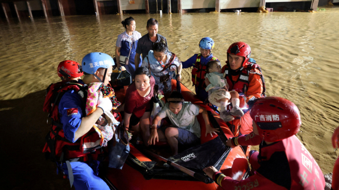 China braces for more flooding as second tropical cyclone in a week set to hit
