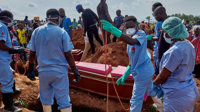 DR Congo Ebola cases rise to 1,759 as death toll reaches 600