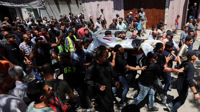 Gaza mourns aid worker who brought World Cup joy to displaced families