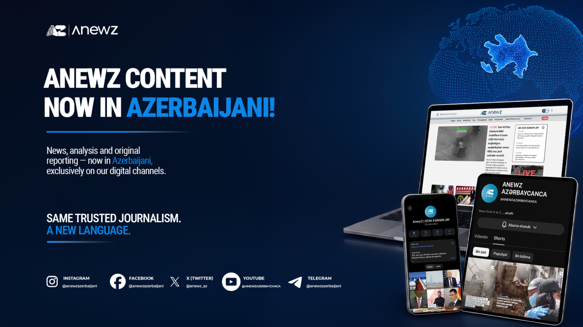 AnewZ launches dedicated Azerbaijani-language digital platforms