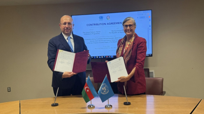 Azerbaijan, UN-Habitat sign East Zangezur development agreement