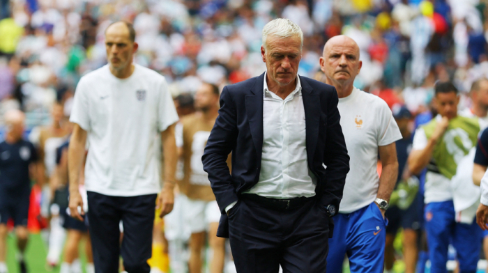 Coach Deschamps ends 14-year France reign after England defeat, takes blame for 'unacceptable' first-half collapse