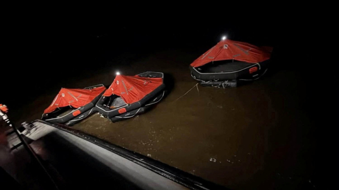 Dozen feared dead after ferry carrying 133 sinks off coast of Guyana