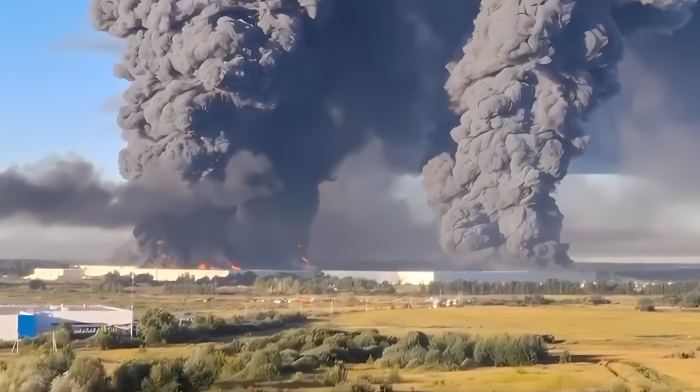 Deadly drone attacks hit Russian warehouses as Black Sea strikes escalate