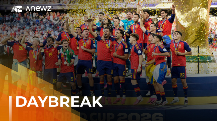 Daybreak: Middle East conflict, World Cup winners and UK's new PM
