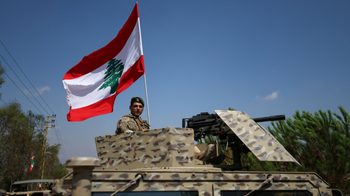 Lebanese army enters southern town after Israeli withdrawal under U.S.-backed plan