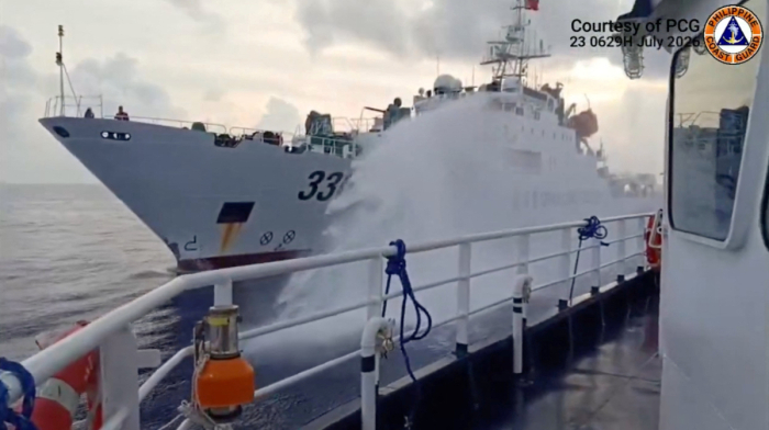 China says it drove away Philippine vessels near Scarborough Shoal