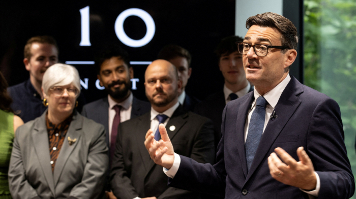Burnham launches No 10 North as regional power shift begins