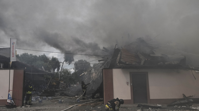 Russia accuses Ukraine of killing 11 as Kyiv strikes Russian refinery