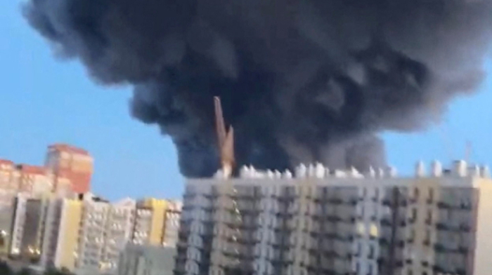 Ukrainian drone strikes kill two and hit Wildberries warehouse in Russia