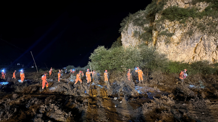 Landslide death toll rises in China's Gansu Province