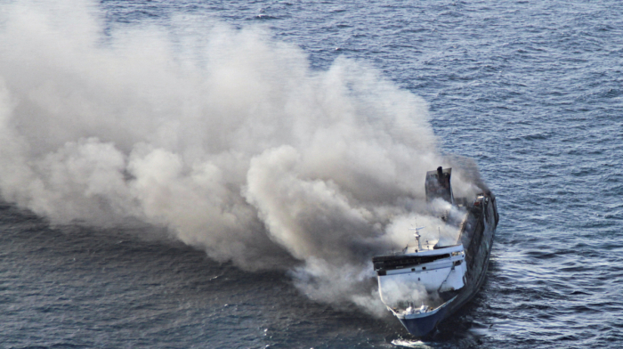 Dozens still missing three day safter ferry catches fire off Indonesia