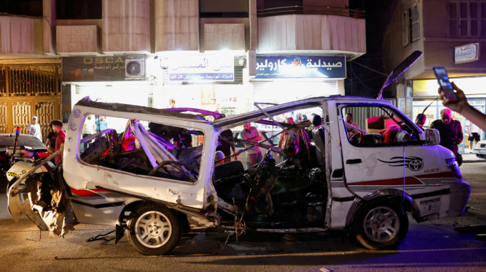 Bomb attack on minibus kills two in Damascus suburb