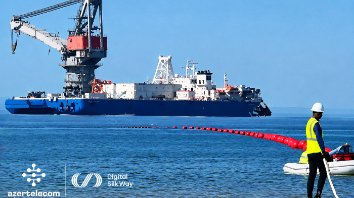 First Caspian Sea fibre-optic cable installation completed