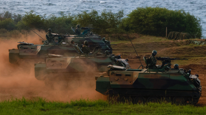Taiwan conducts life-fire drills as defence budget gets boost
