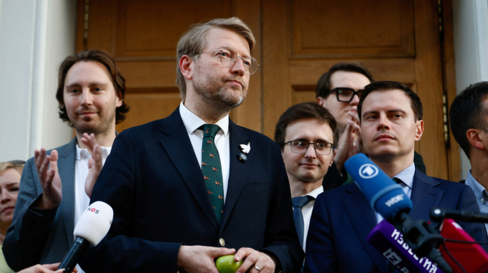 Russia bars anti-war party Yabloko from parliamentary election