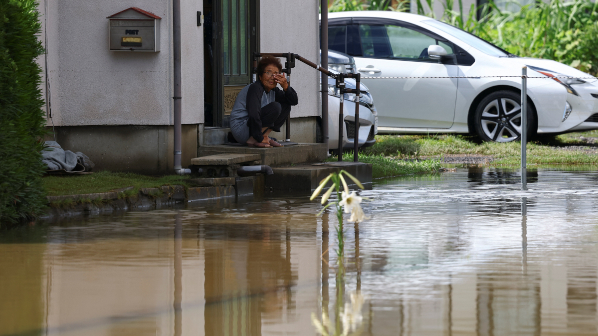 Record rainfall in Japan kills 8, strands thousands at Narita airport