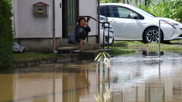 Record rainfall in Japan kills 4, strands thousands at Narita airport