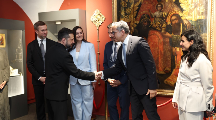 UNESCO chief visits Ukraine, pledges support for cultural heritage