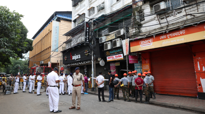 At least nine killed in hotel fire in India’s Kolkata