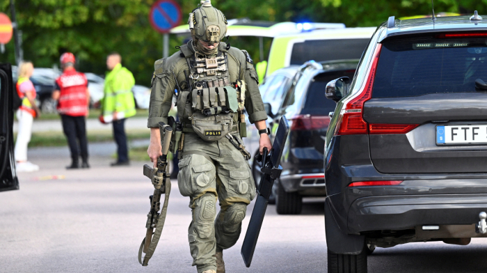 One killed, three injured in sword attack at Swedish school