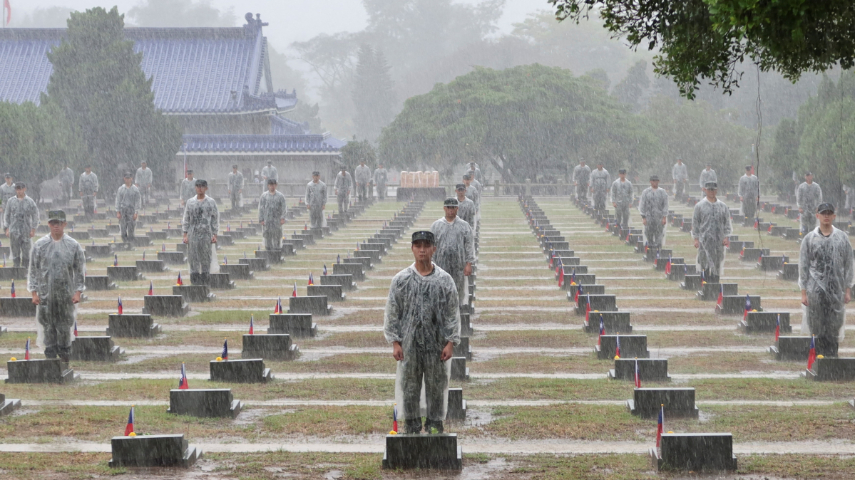 Taiwan President says Taiwan must 'never yield an inch' amidst China tensions