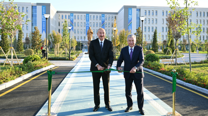 Azerbaijan and Uzbekistan deepen ties during Aliyev state visit
