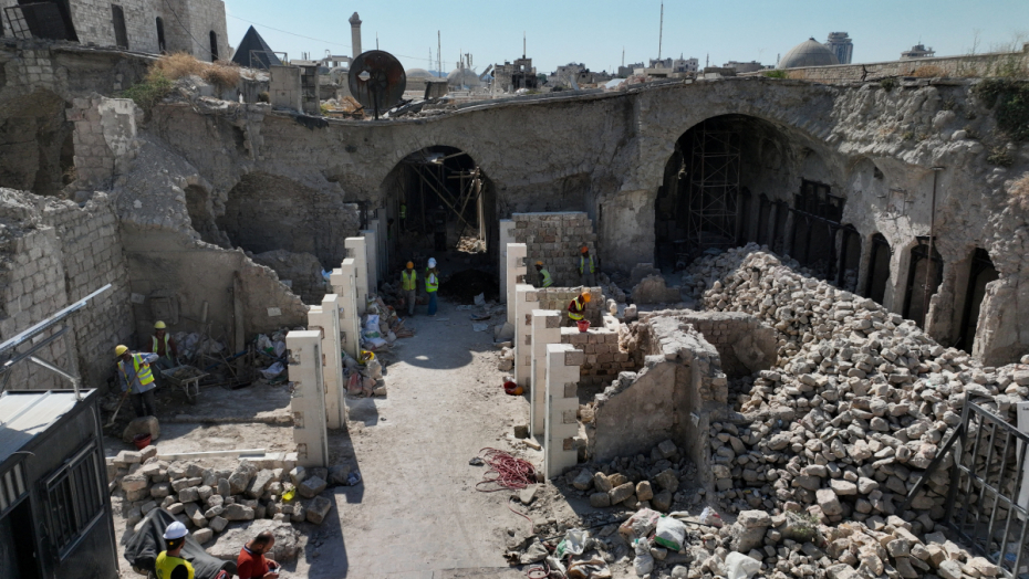 Aleppo rebuilds more than half of its ancient markets | AnewZ