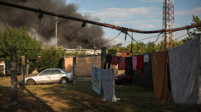 Russian strikes kill four in Kyiv region as attacks continue for sixth day