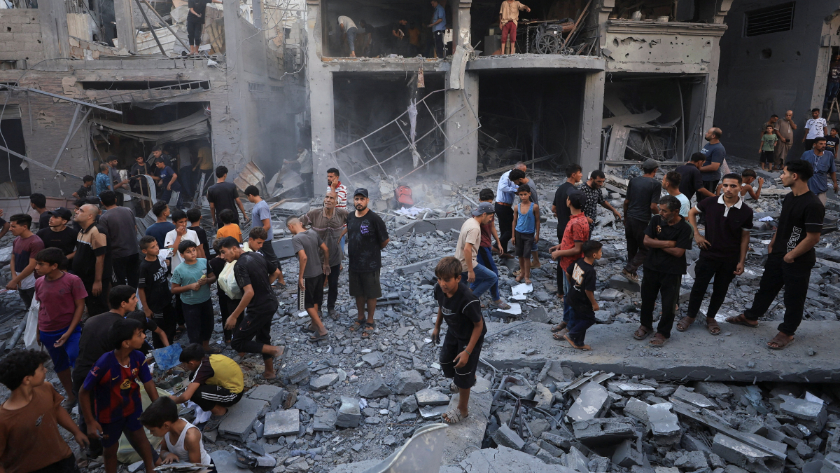 No plan to force Palestinians leave Gaza - U.S. ambassador