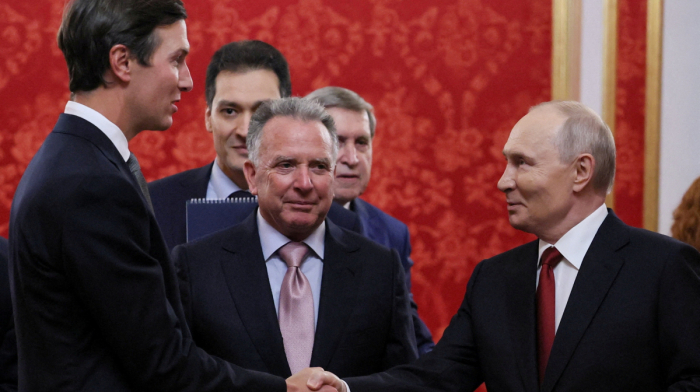 Putin meets U.S. envoys Witkoff and Kushner in Moscow