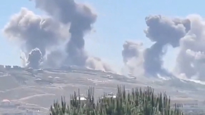 Israel strikes southern Lebanon as army considers expanded security zone