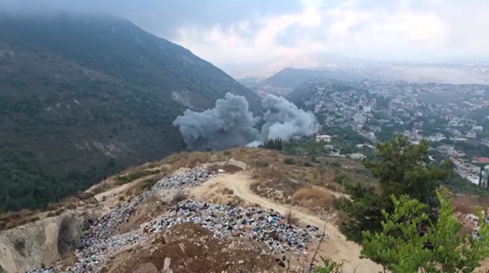 Israel strikes southern Lebanon as army considers expanded security zone