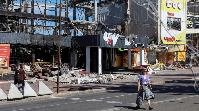 Russia and Ukraine trade attacks as four killed in Ukrainian strikes on Russian port city