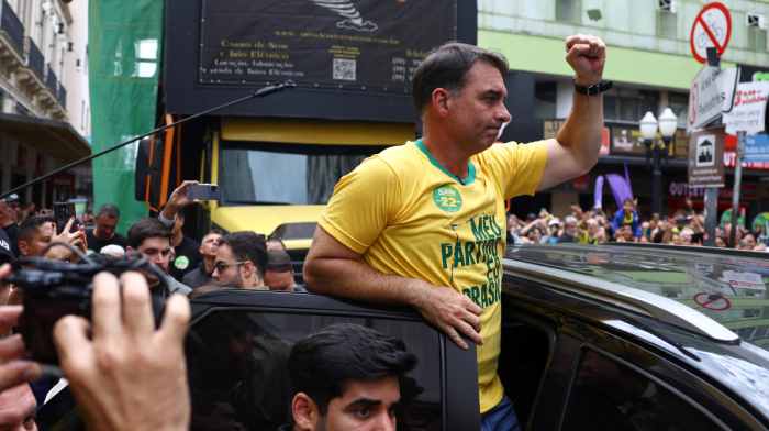 Flavio Bolsonaro faces financial crimes probe weeks before Brazil election