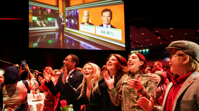 Sweden election: Centre-left edges ahead in tight race