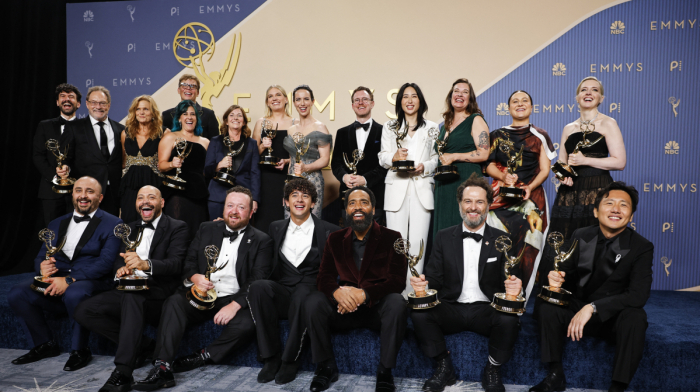 ‘Widow’s Bay’ leads Emmys with record haul as ‘The Pitt’ repeats drama win