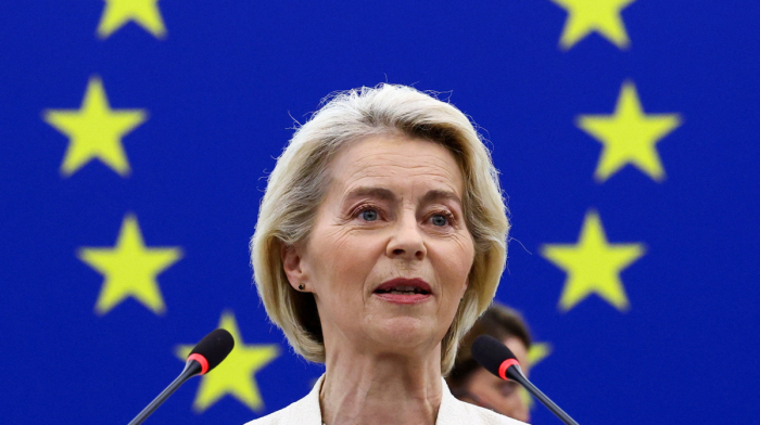 Von der Leyen outlines EU plans on security, Ukraine and trade