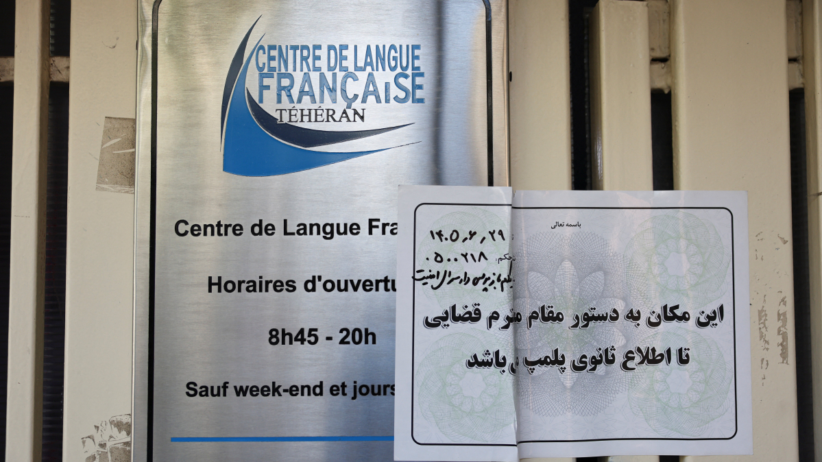 Iran shuts French language centre in Tehran over ‘illegal activities’