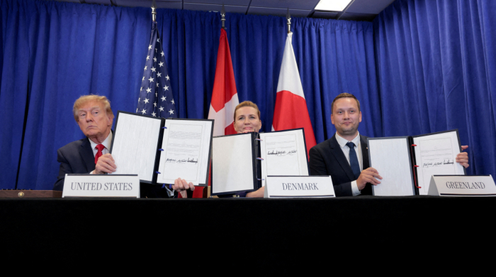 Trump, Denmark and Greenland sign deal to expand U.S. military presence