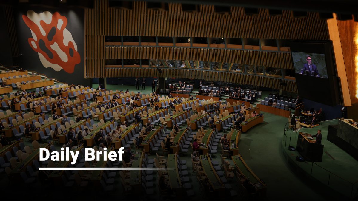Daily Brief: 5 key messages from day one of UNGA