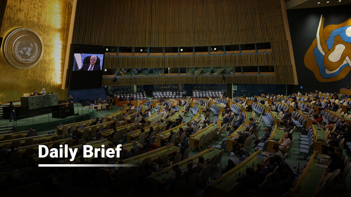 Daily Brief: 5 takeaways from day 3 of UNGA