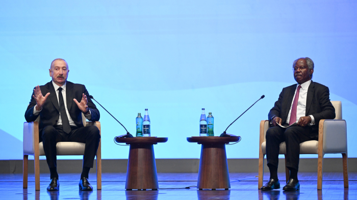 Aliyev highlights Azerbaijan's security and economic stability at investment forum