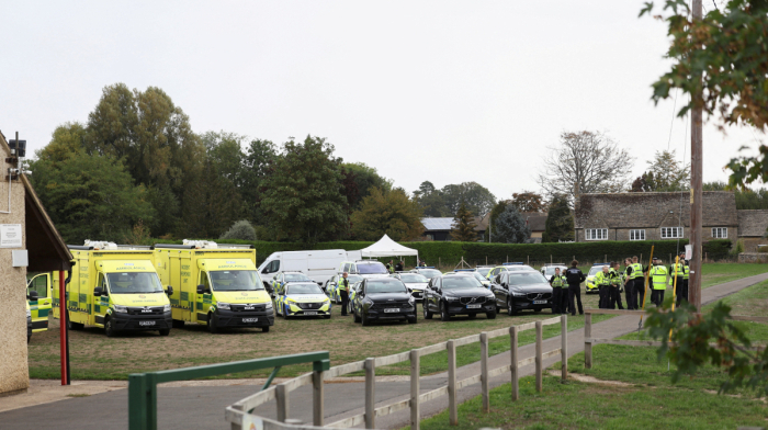 Several arrested after security alert at UK air base used by U.S. forces