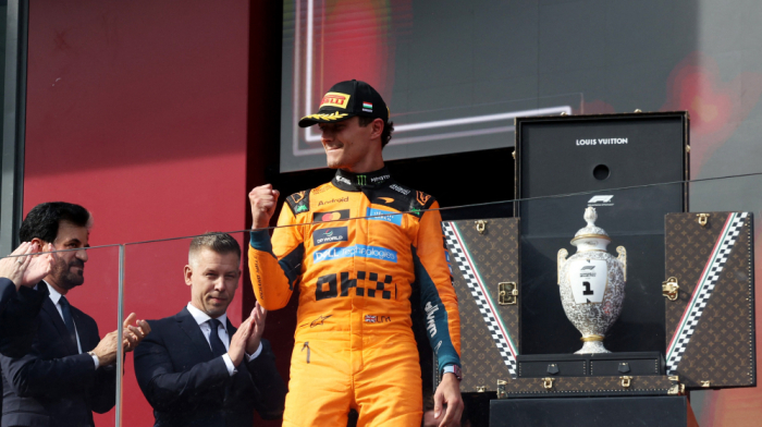 Norris calls for Colapinto race ban after crash ends Azerbaijan GP
