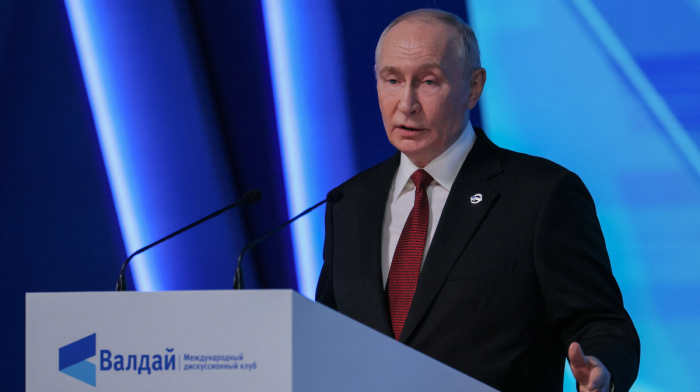 Putin says Russia wants Ukraine peace talks, backs INSTC project