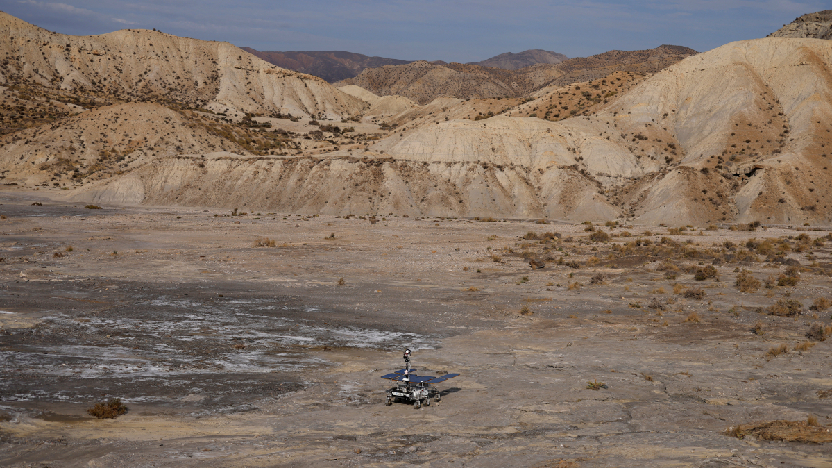 European Mars rover tested in Spanish desert | AnewZ