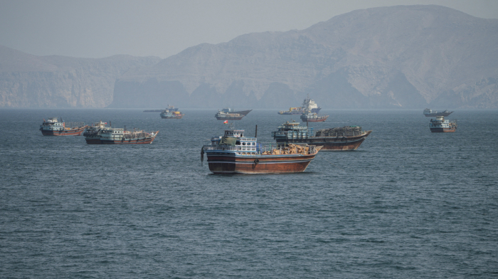 Hormuz blast may have been caused by ships hitting mines