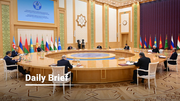 Daily Brief: Key developments from the CIS summit