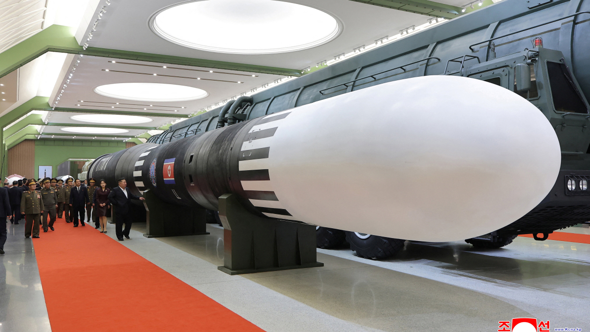 North Korea showcases missile capable of reaching U.S. ahead of possible Trump meeting